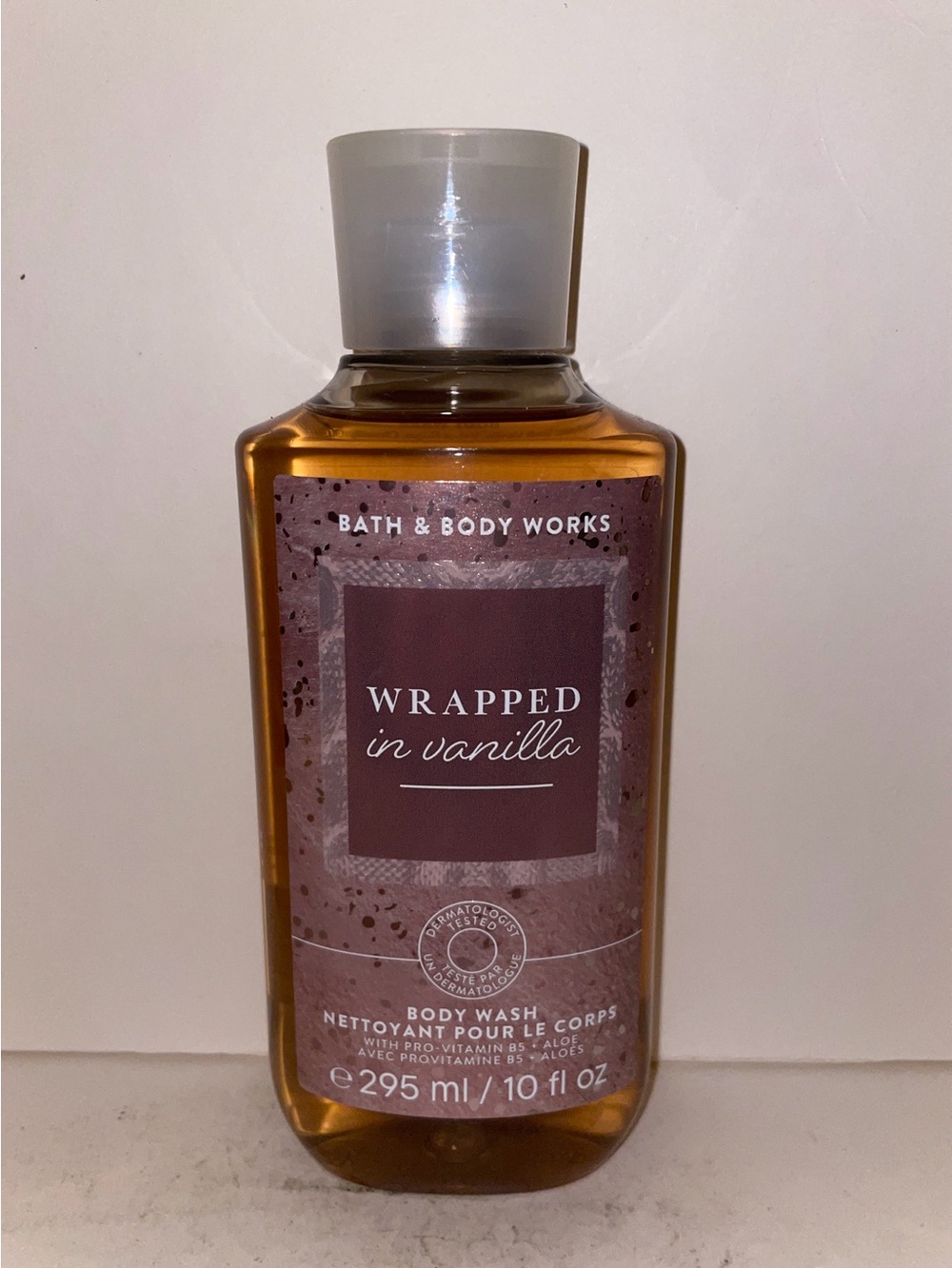 Bath & Body Works Wrapped In Vanilla Body Wash 10oz Discontinued New